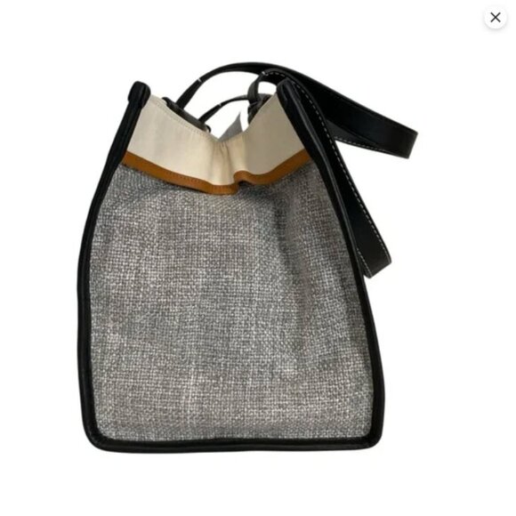 Proenza Schouler White Label Large Morris Tote NEW Canvas Leather - Picture 5 of 14